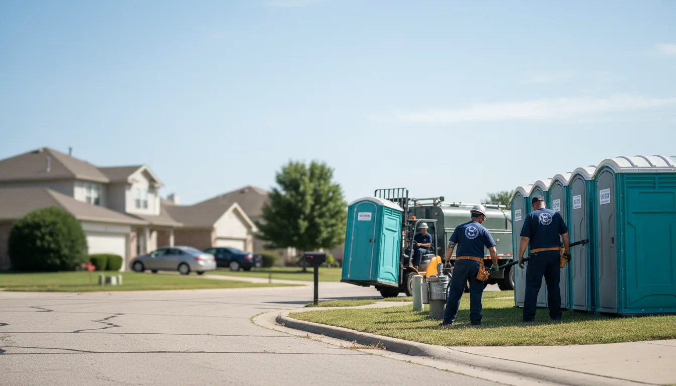 Porta Potty Rental in Roma, TX near me